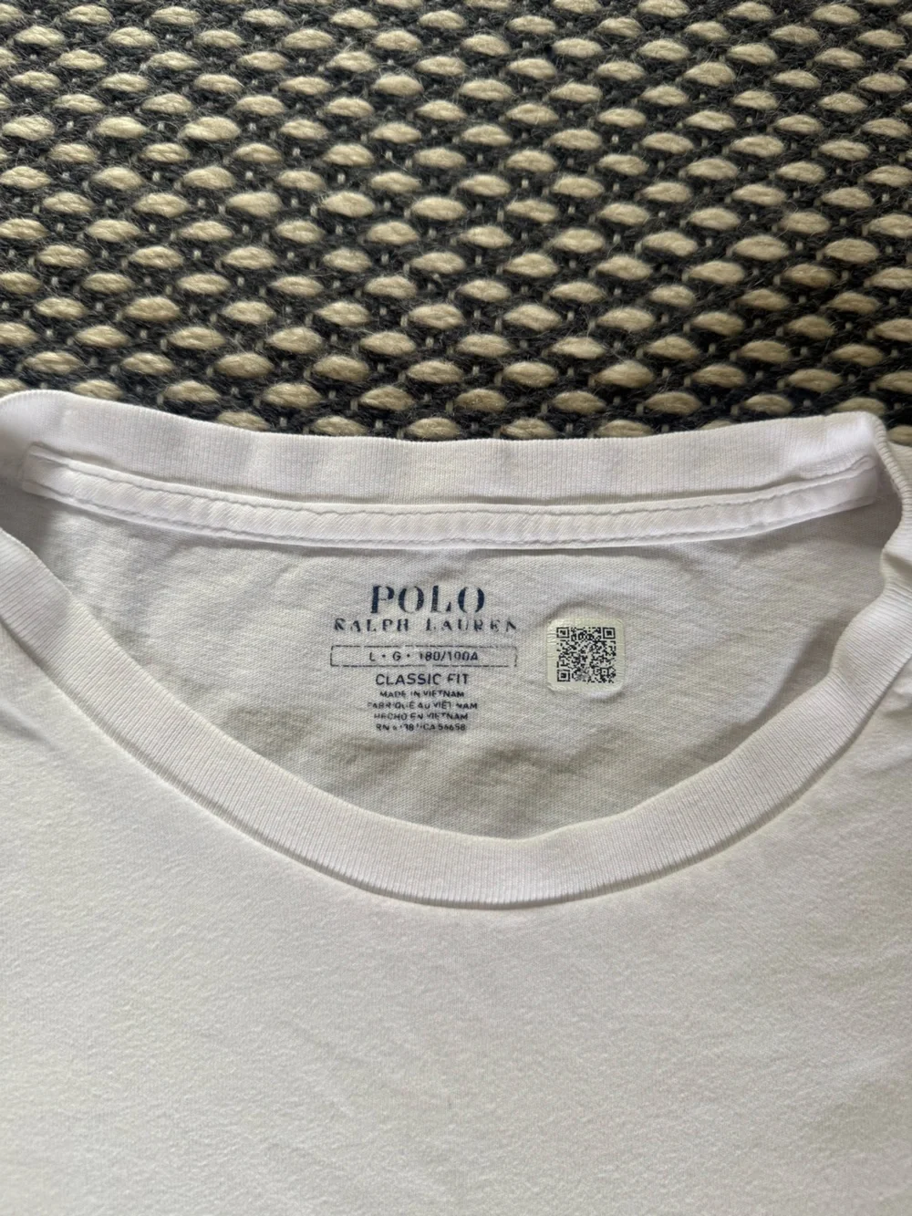 Polo Ralph Lauren clean white